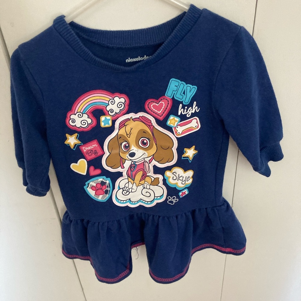Paw Patrol Girl Top Size 3